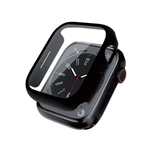 Kup Etui + szkło Crong Hybrid Watch Case Apple Watch 4/5/6/7/8/9/SE 44/45mm (Black) - CRG620 - {ean13} - Sklep Home Screen