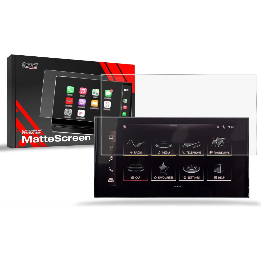 Folia matowa GrizzGlass CarDisplay Protection do Audi Q3 F3 8,8" 2018-2025