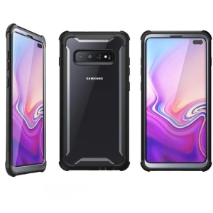 Etui Supcase IBLSN Ares Galaxy S10+ Plus Fekete
