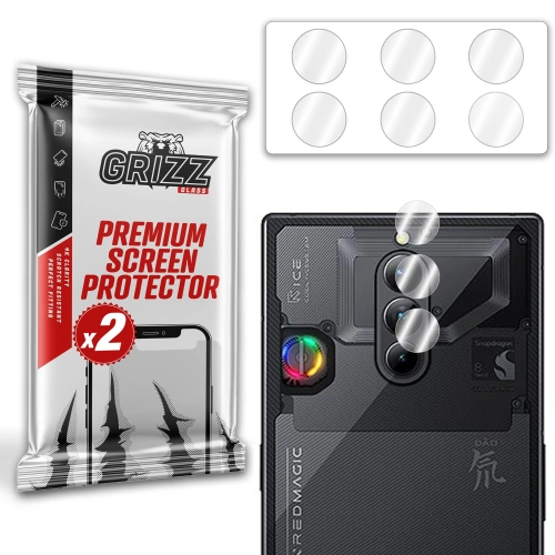 Buy GrizzGlass HybridGlass Camera Nubia Red Magic 8S Pro+ - GRZ5334 - {ean13} - Home Screen Store Europe