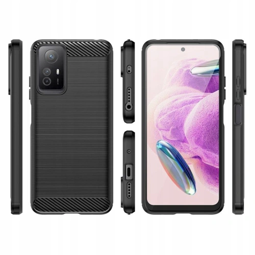 Buy Tech-Protect TPUCarbon Xiaomi Redmi Note 12s Black - THP2110 - {ean13} - Home Screen Store Europe