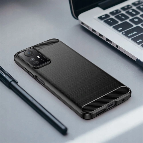 Buy Tech-Protect TPUCarbon Xiaomi Redmi Note 12s Black - THP2110 - {ean13} - Home Screen Store Europe