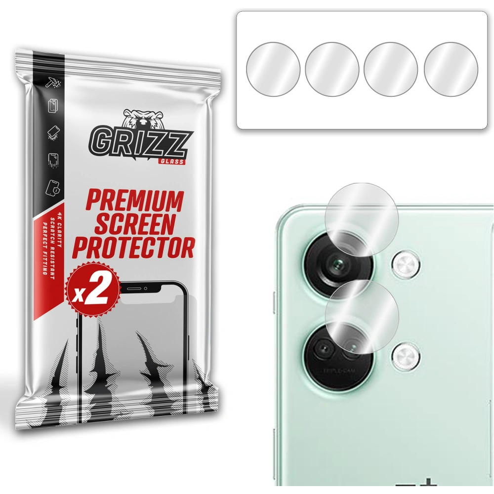Szkło na aparat GrizzGlass HybridGlass Camera do OnePlus Nord 3