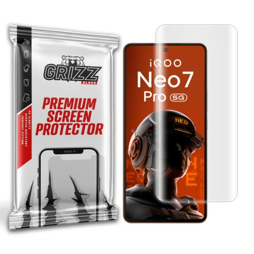 Buy GrizzGlass Hydrofilm vivo iQOO Neo 7 Pro - GRZ5353 - {ean13} - Home Screen Store Europe