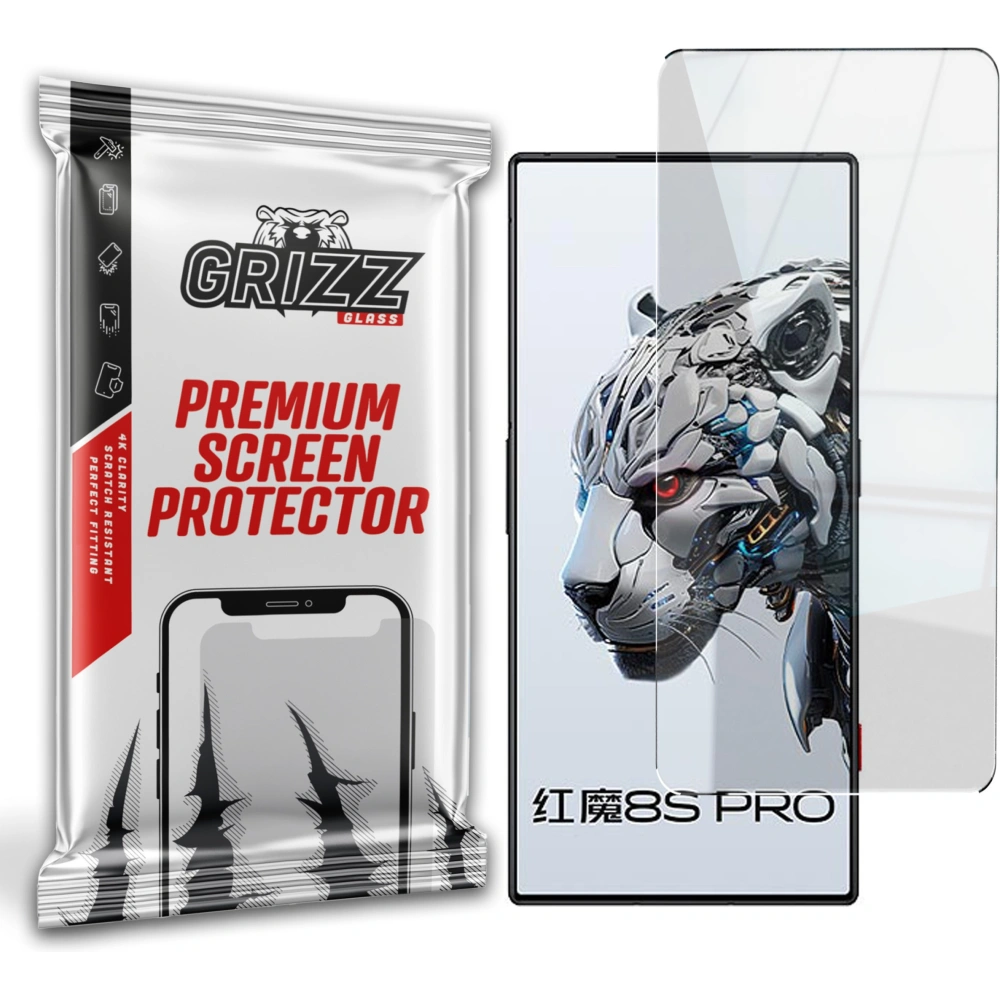 Szkło hybrydowe GrizzGlass HybridGlass do Nubia Red Magic 8S Pro