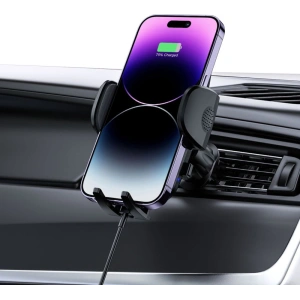 Buy Tech-Protect CM15W-V1 Dashboard & Vent Car Mount Wireless Charger 15W Black - THP2114 - {ean13} - Home Screen Store Europe