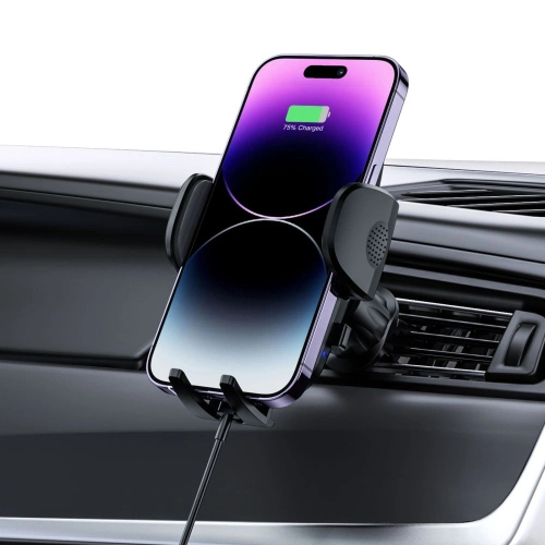 Buy Tech-Protect CM15W-V1 Dashboard & Vent Car Mount Wireless Charger 15W Black - THP2114 - {ean13} - Home Screen Store Europe
