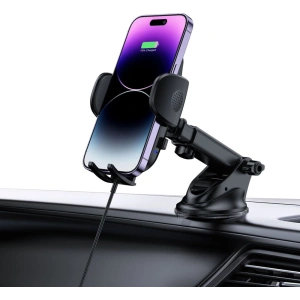 Buy Tech-Protect CM15W-V1 Dashboard & Vent Car Mount Wireless Charger 15W Black - THP2114 - {ean13} - Home Screen Store Europe