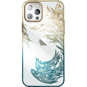 Kup Kingxbar Apple Case Phoenix Swarovski iPhone 14 Plus / 15 Plus gold-blau - KGX664 - {ean13} - Sklep Home Screen