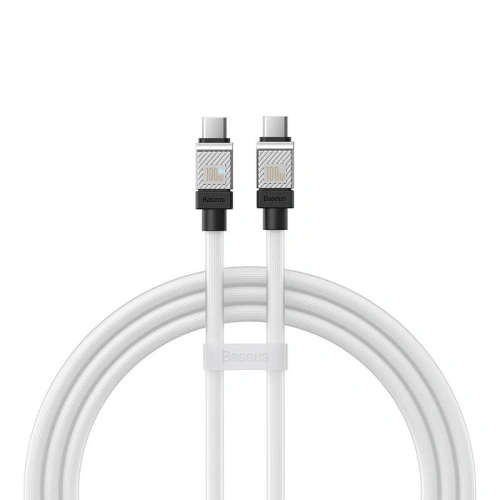 Kup Kabel Baseus CoolPlay USB-C/USB-C 100W, 1m (biały) - BSU4392 - {ean13} - Sklep Home Screen