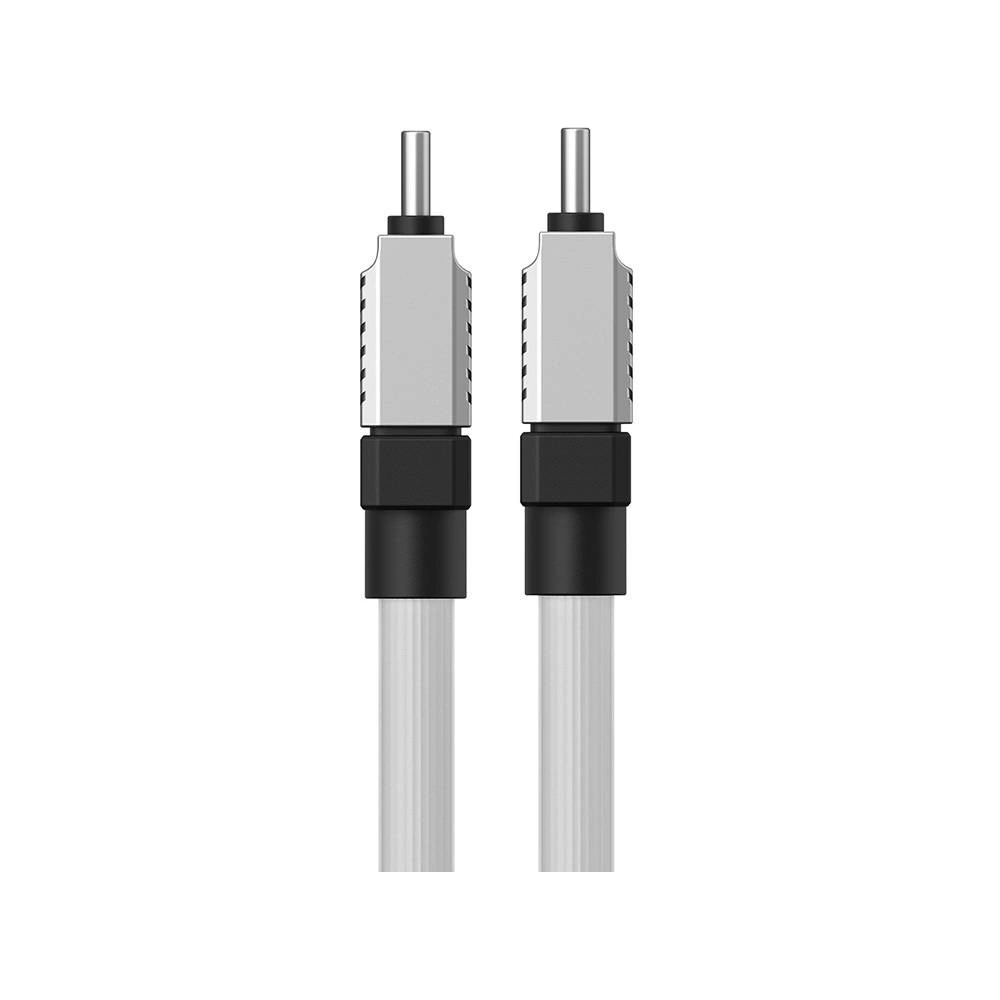 Kabel Baseus CoolPlay USB-C/USB-C 100W, 1m (biały)