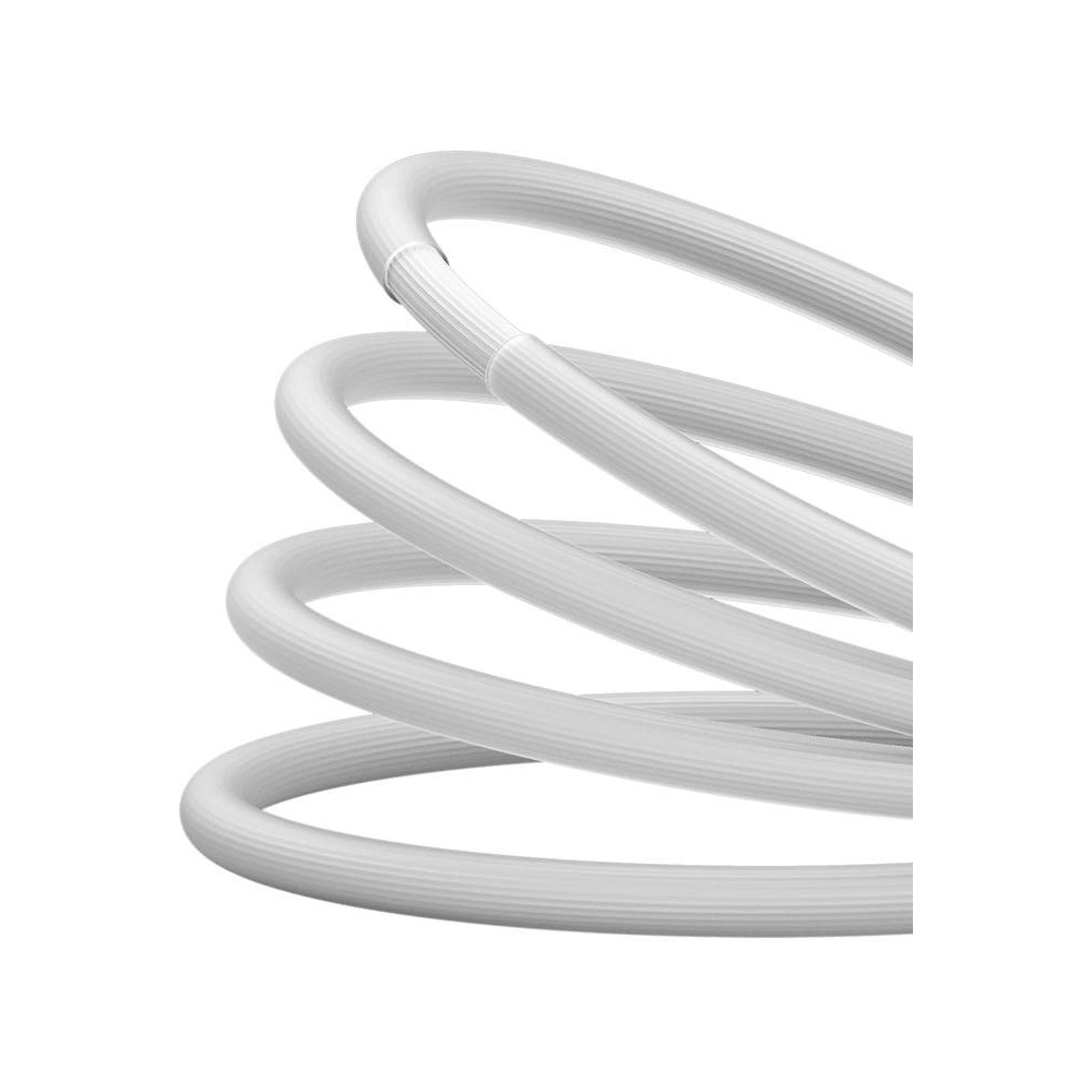 Kabel Baseus CoolPlay USB-C/USB-C 100W, 1m (biały)