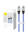 Baseus Cablu CoolPlay USB-C/USB-C 100W 1m (albastru)