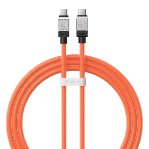 Kup Kabel Baseus CoolPlay USB-C/USB-C 100W 1m (oranžový) - BSU4394 - {ean13} - Sklep Home Screen
