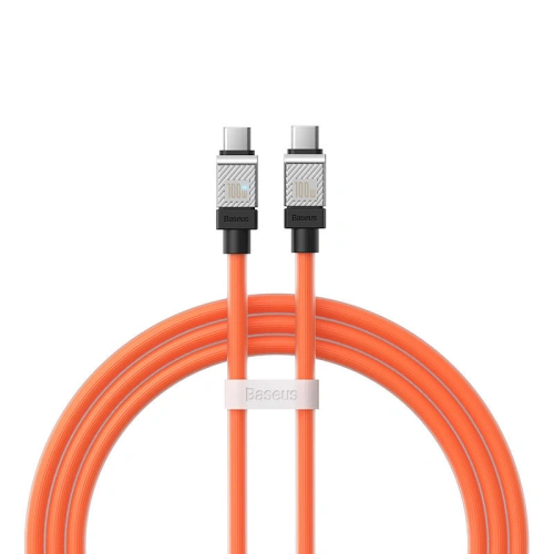 Kup Kábel Baseus CoolPlay USB-C/USB-C 100W 1m (narancssárga) - BSU4394 - {ean13} - Sklep Home Screen