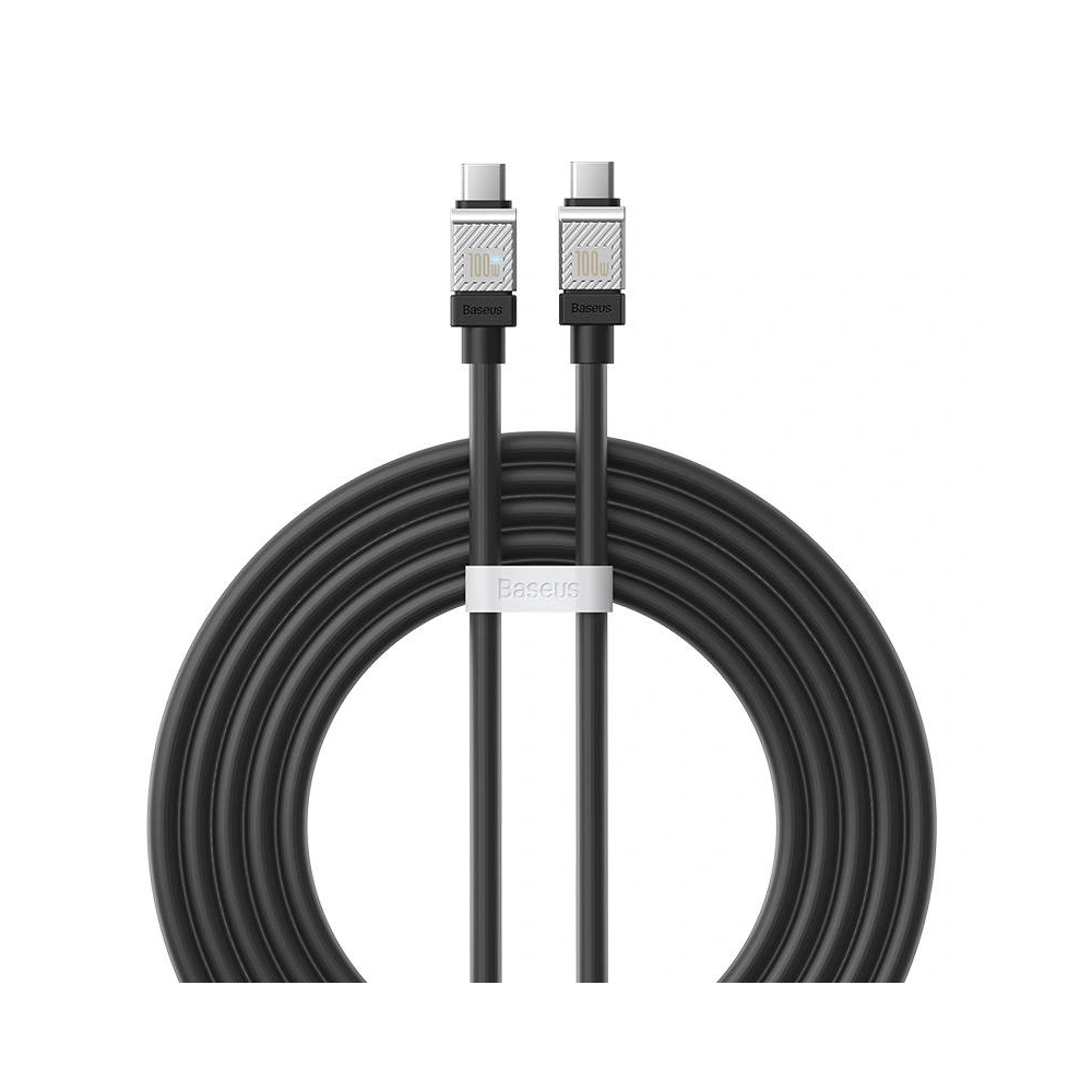 Kabel Baseus CoolPlay USB-C/USB-C 100W 2m (czarny)
