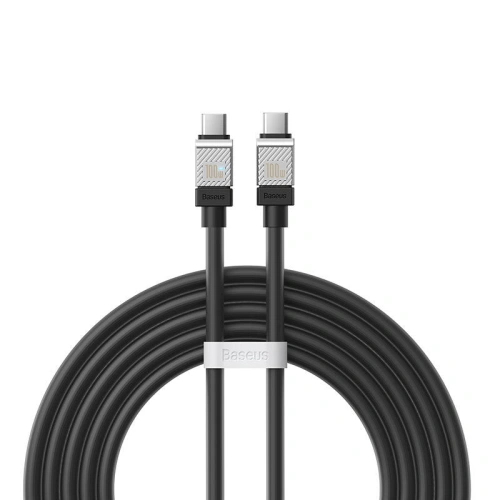 Kup Kábel Baseus CoolPlay USB-C/USB-C 100W 2m (fekete) - BSU4395 - {ean13} - Sklep Home Screen