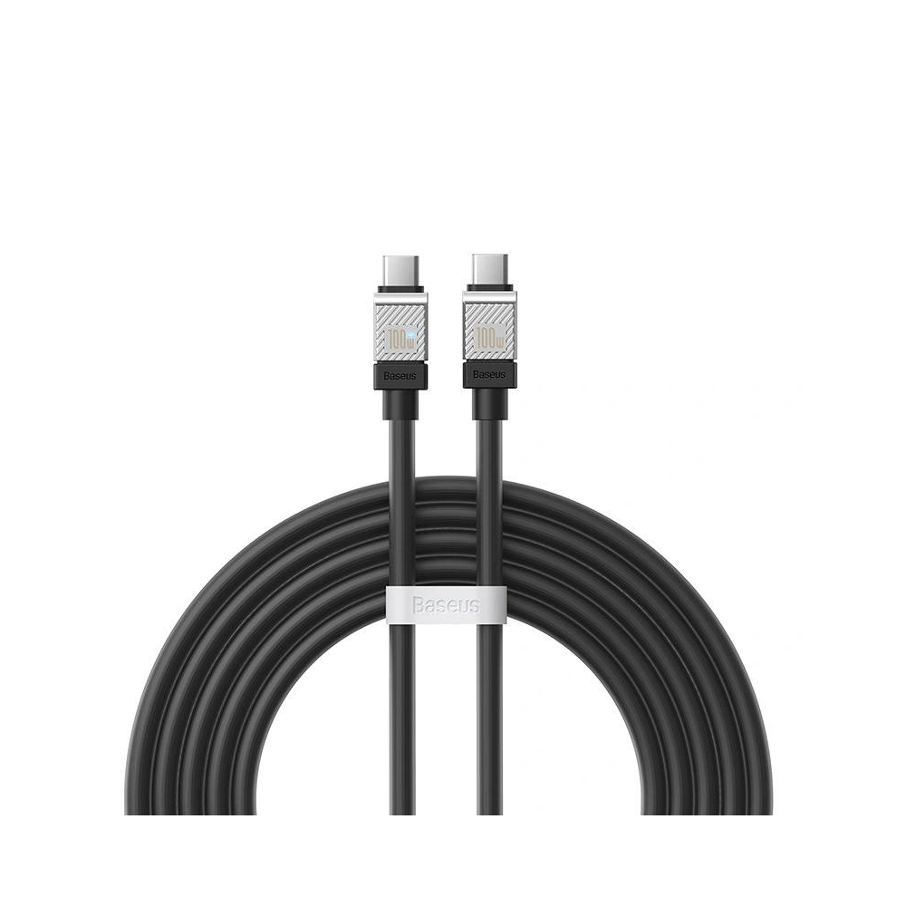 Kabel Baseus CoolPlay USB-C/USB-C 100W 2m (czarny)