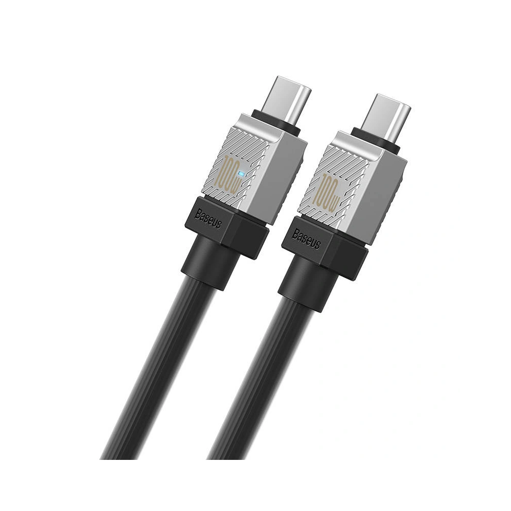 Kabel Baseus CoolPlay USB-C/USB-C 100W 2m (czarny)