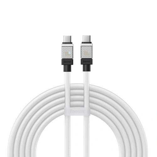 Kup Kabel Baseus CoolPlay USB-C/USB-C 100W 2m (biały) - BSU4396 - {ean13} - Sklep Home Screen