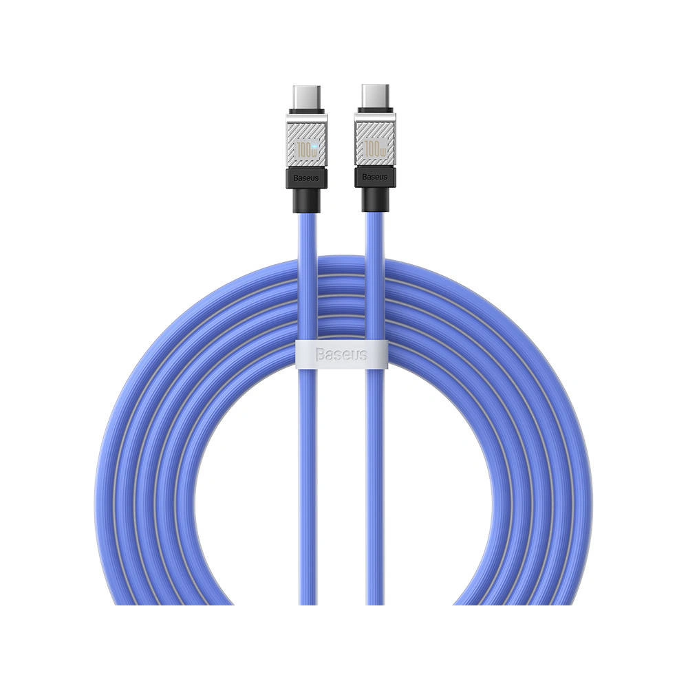 Kabel Baseus CoolPlay USB-C/USB-C 100W 2m (niebieski)