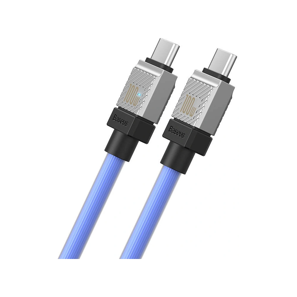 Kabel Baseus CoolPlay USB-C/USB-C 100W 2m (niebieski)