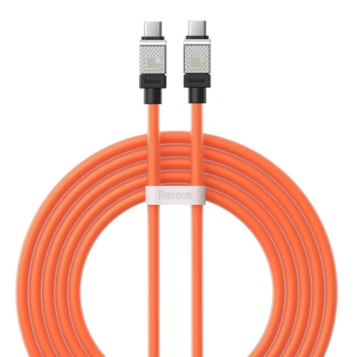 Kup Kábel Baseus CoolPlay USB-C/USB-C 100W 2m (narancssárga) - BSU4398 - {ean13} - Sklep Home Screen
