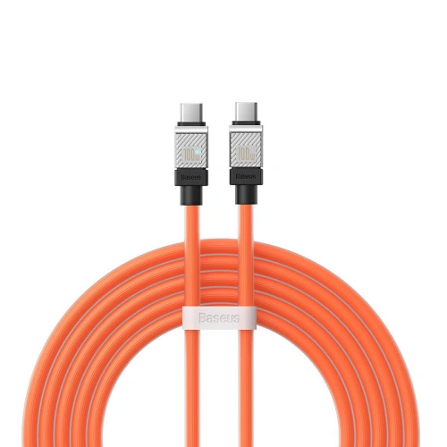 Kup Kábel Baseus CoolPlay USB-C/USB-C 100W 2m (narancssárga) - BSU4398 - {ean13} - Sklep Home Screen