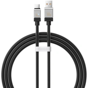 Kabel Baseus CoolPlay USB-A/USB-C 100W 1m (czarny)