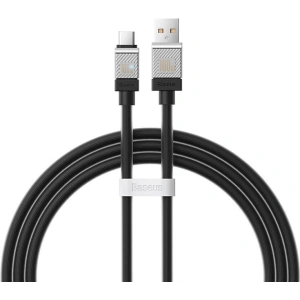 Kabel Baseus CoolPlay USB-A/USB-C 100W 1m (czarny)