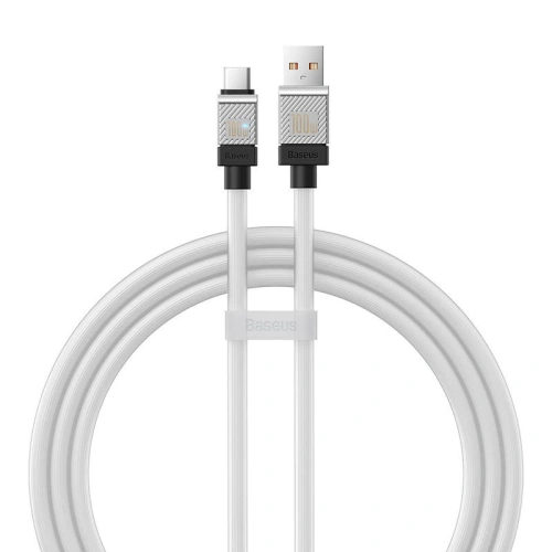Kup Kabel Baseus CoolPlay USB-A/USB-C 100W 1m (bílý) - BSU4400 - {ean13} - Sklep Home Screen