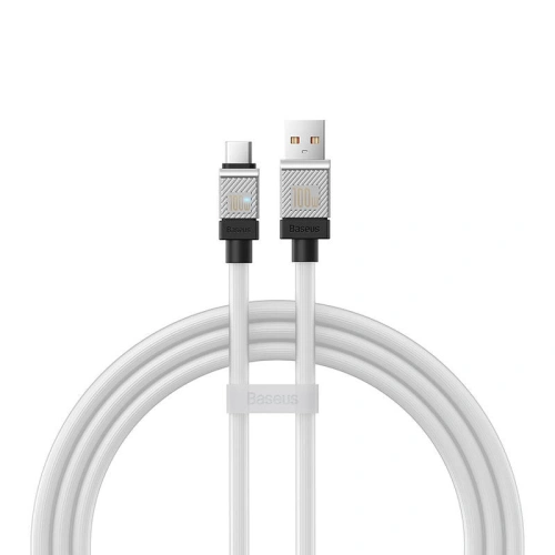 Kup Kabel Baseus CoolPlay USB-A/USB-C 100W 1m (bílý) - BSU4400 - {ean13} - Sklep Home Screen