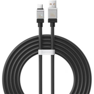 Kabel Baseus CoolPlay USB-A/USB-C 100W 2m (czarny)