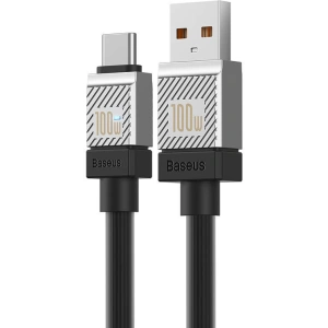 Kabel Baseus CoolPlay USB-A/USB-C 100W 2m (czarny)