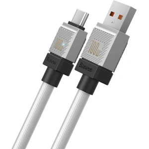 Kabel Baseus CoolPlay USB-A/USB-C 100W 2m (biały)