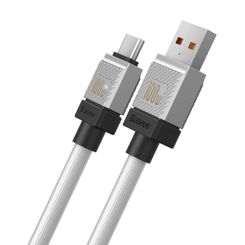 Kup Kabel Baseus CoolPlay USB-A/USB-C 100W 2m (bílý) - BSU4404 - {ean13} - Sklep Home Screen