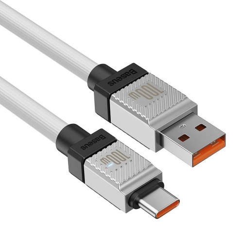 Kup Kabel Baseus CoolPlay USB-A/USB-C 100W 2m (bílý) - BSU4404 - {ean13} - Sklep Home Screen