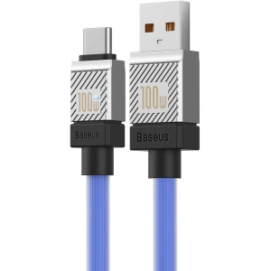 Kabel Baseus CoolPlay USB-A/USB-C 100W 2m (niebieski)