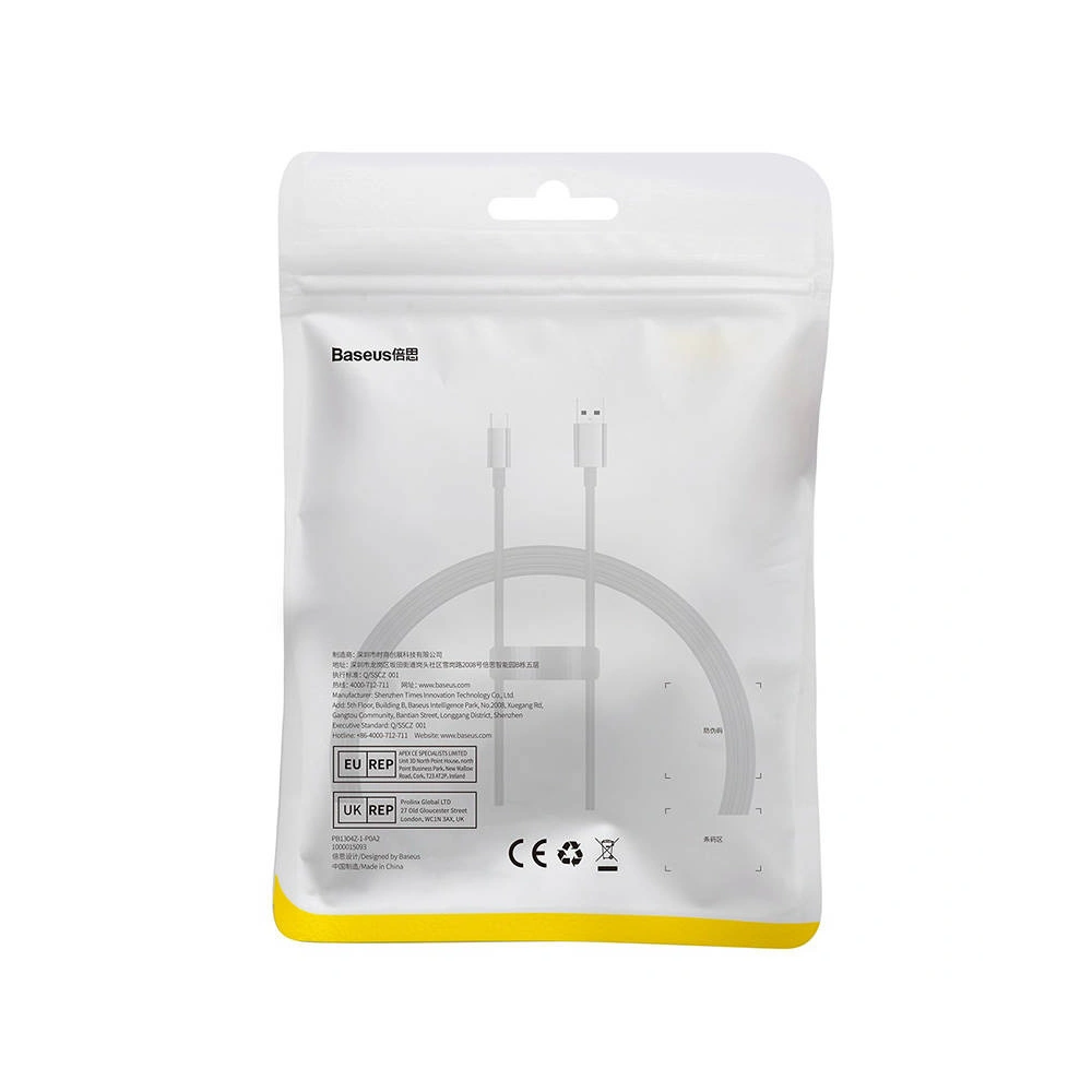 Kabel Baseus Superior USB-A/USB-C 100W 1m (czarny)