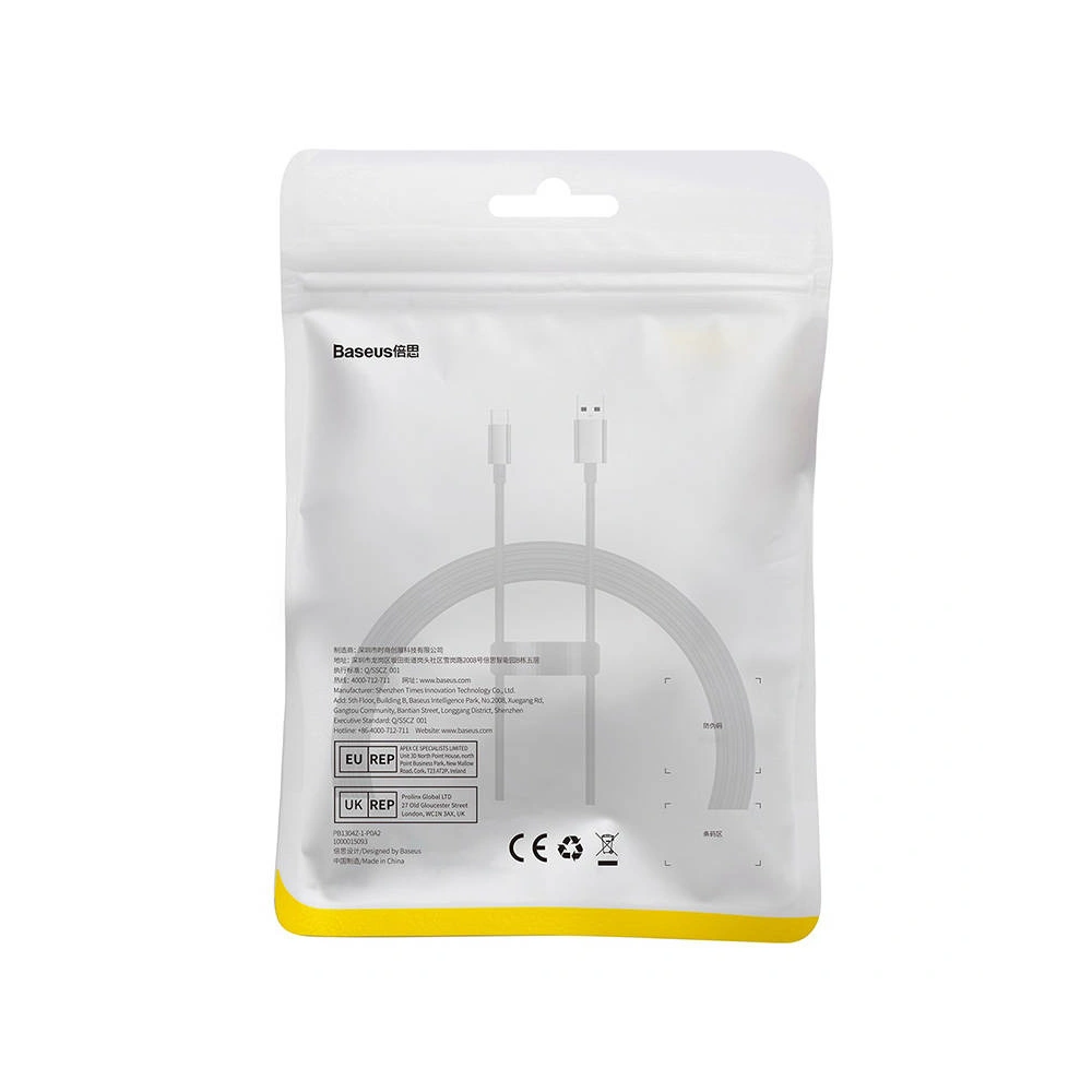 Kabel Baseus Superior USB-A/USB-C 100W 1,5m (czarny)