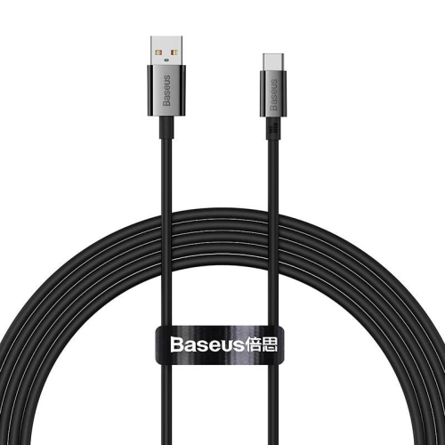 Kup Kábel Baseus Superior USB-A/USB-C 100W 2m (fekete) - BSU4409 - {ean13} - Sklep Home Screen