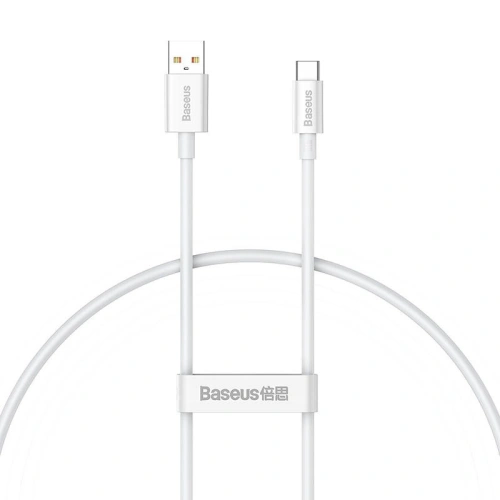 Kup Baseus 0.25m Kabel Superior USB-A/USB-C 100W (weiß) - BSU4410 - {ean13} - Sklep Home Screen