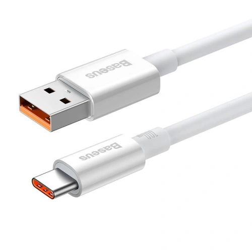Kup Kabel Baseus Superior USB-A/USB-C 100W 0.25m (bílý) - BSU4410 - {ean13} - Sklep Home Screen