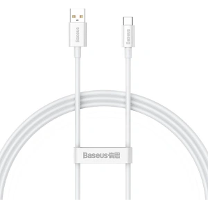Kabel Baseus Superior USB-A/USB-C 100W 1m (biały)