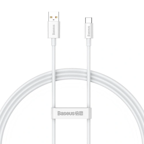 Kup Kabel Baseus Superior USB-A/USB-C 100W 1m (bílý) - BSU4411 - {ean13} - Sklep Home Screen