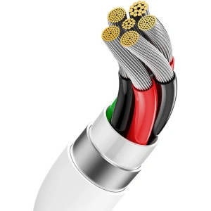 Kabel Baseus Superior USB-A/USB-C 100W 1m (biały)