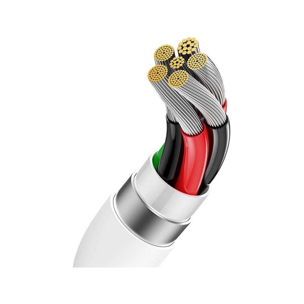 Kabel Baseus Superior USB-A/USB-C 100W 1m (biały)