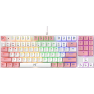 Kup Herní klávesnice HAVIT KB512L PRO (bílá růžová) - HVT216 - {ean13} - Sklep Home Screen