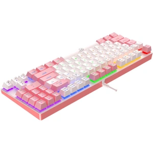 Kup HAVIT KB512L PRO játékbillentyűzet (fehér-rózsaszín) - HVT216 - {ean13} - Sklep Home Screen