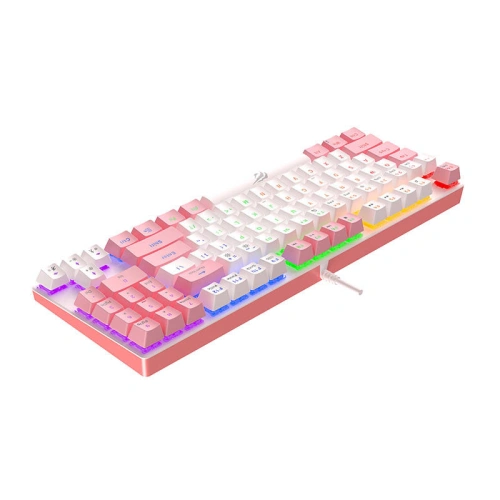 Buy HAVIT KB512L PRO Gaming Keyboard (white-pink) - HVT216 - {ean13} - Home Screen Store Europe